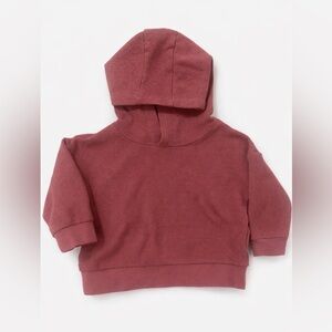 Color Organics Cooper Waffle Knit Hooded Pullover